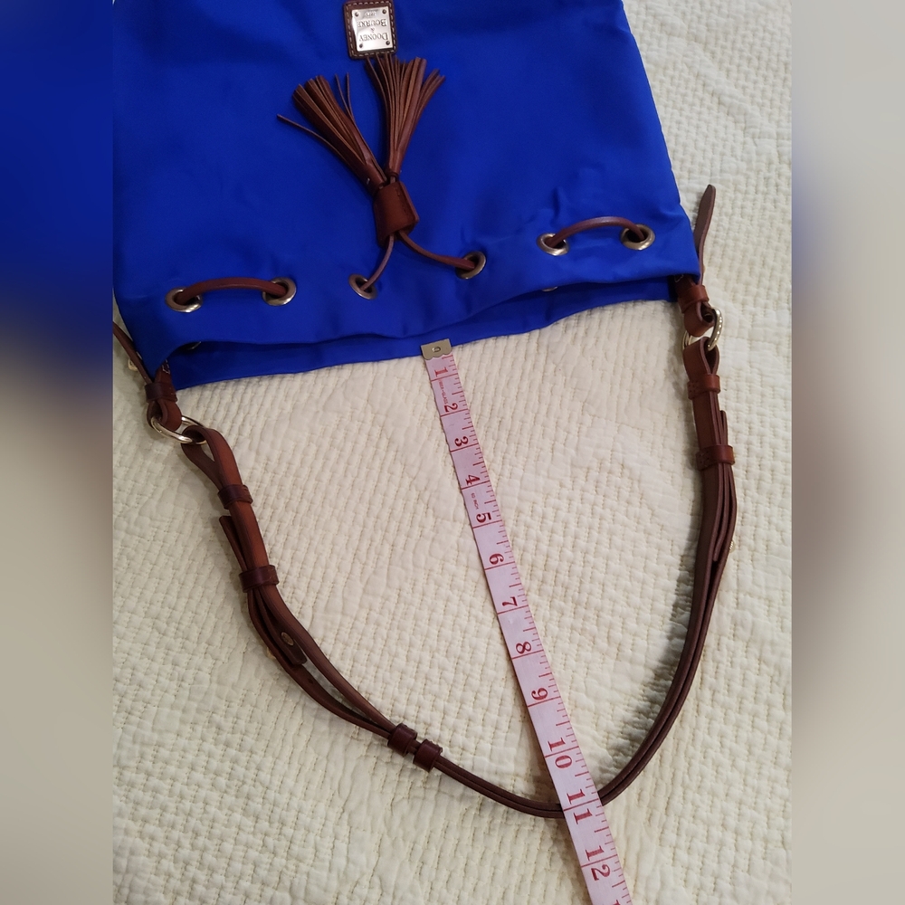 Dooney & Bourke Windham Small Kade Drawsting in French Blue - Picture 15 of 16